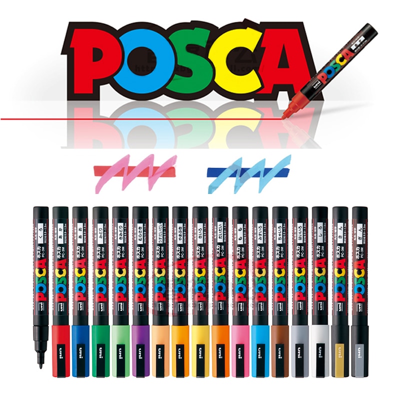 UNI POSCA Ŀ  PC-3M POP   ̼ ǰ, ..